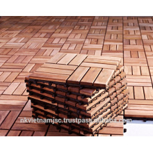 Carrelage en bois pour meubles extérieurs diy entrelacé nouveau style 2016